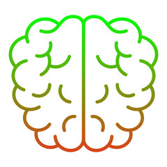 Obraz premium Brain Icon