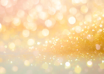 綺麗なゴールドのキラキラ背景