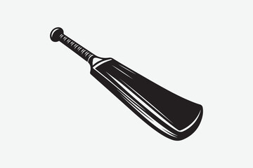 Fototapeta premium Cricket bat vector art and illustration