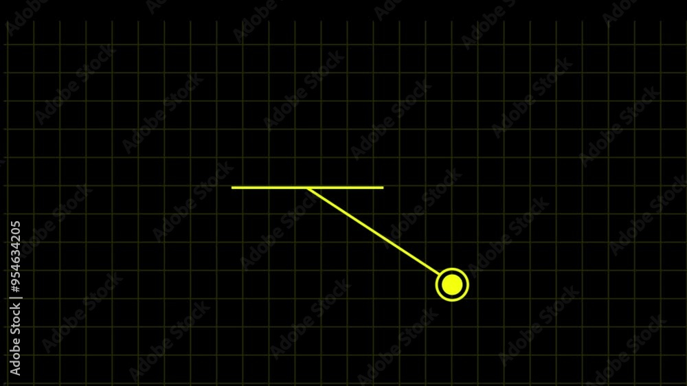 Poster animation of hud elements. animate a white callous for text. yellow color hud elements on black back
