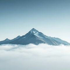 Peak Above the Clouds