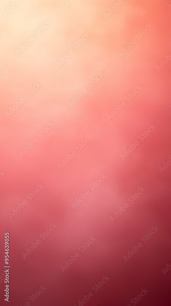 Poster abstract pink and yellow gradient background with soft texture.