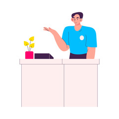 Fashion shopping illustration