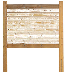 Panneau d’affichage en bois