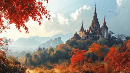 popular sights in the city of Tokyo japan Made with Generative AI