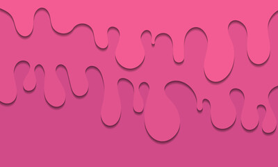 paper cut design with abstract background. Vector design layout for business presentations, banner, flyers, posters and invitations. green, colorful color