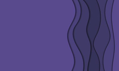 paper cut design with abstract background. Vector design layout for business presentations, banner, flyers, posters and invitations. green, colorful color