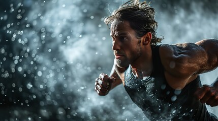 professional running athlete