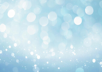 綺麗な水色のキラキラ背景