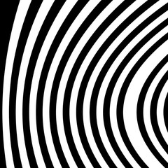 Obraz premium black and white spiral