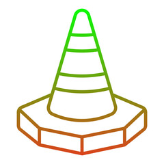 Traffic Cone Icon