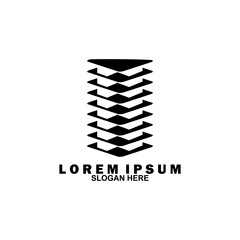 Real Estate Logo. Building logo. Building logo icon. Modern design template building vector illustration.