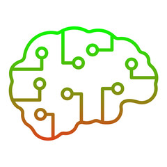 AI Brain Icon
