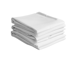 White paper folded into quarters on a white background. PNG transparent.