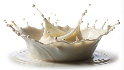 Splash of milk or cream, cut out
