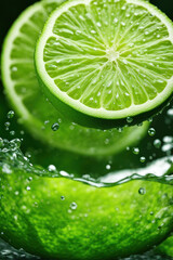 Limes, generated by artificial intelligence