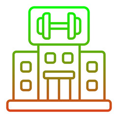 Fototapeta premium Gym Icon