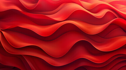 abstract red background with waves