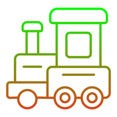 Toy Train Icon