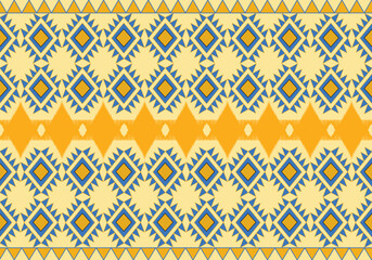 Yellow diamond pattern seamless vector background design