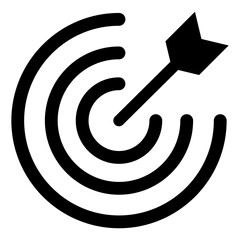 Target icon vector illustration graphic design