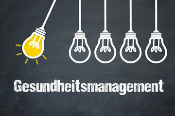 Fototapeta premium Gesundheitsmanagement 