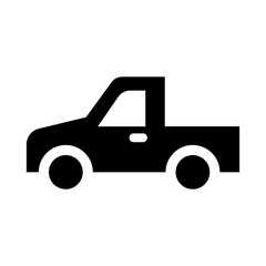 Pick-up truck icon vector illustration graphic design