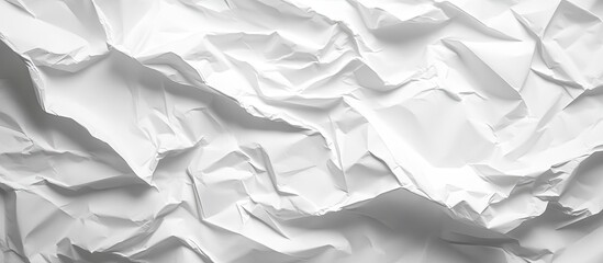 Fototapeta premium Wrinkled paper backdrop. with copy space image. Place for adding text or design