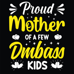 Obraz premium Mother's Day T-shirt design With Vector Graphic by a Creative Designer
