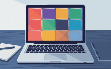 illustration of a laptop 