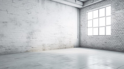 Obraz premium white texture white brick wall may used as background