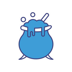 Witches Brew icon vector stock illustration