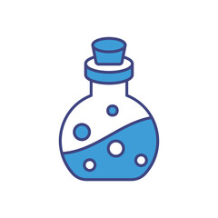 Potion Bottle icon vector stock illustration