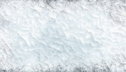 Fototapeta premium White fluffy artificial snow texture abstract background