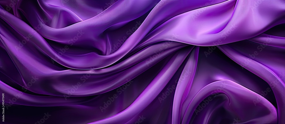 Poster purple fabric texture empty colorful textile background design plain purple surface cotton blend wal