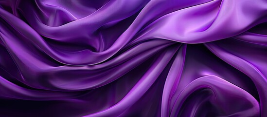 Purple fabric texture empty colorful textile background design Plain purple surface cotton blend wallpaper featuring blank copyspace