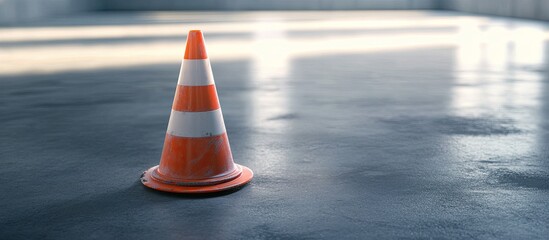 A traffic cone which can also be referred to as a pylon witch s hat road cone highway cone safety cone channelizing device or construction cone is typically a cone shaped marker often featuring black