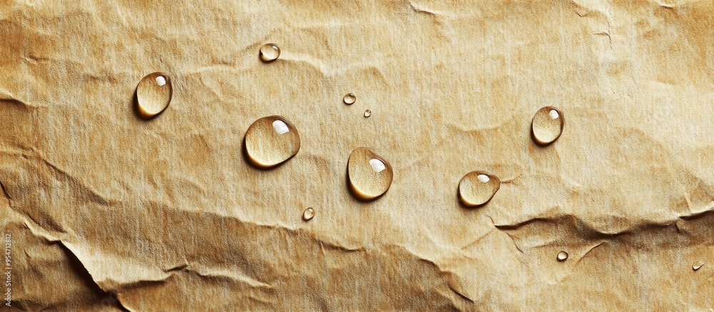 Fototapete retro paper texture antique paper texture raindrops on vintage paper background aged postcard featur