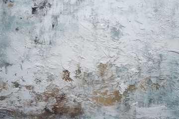  The stains appear like water, frozen in time  A close up of a white wall covered in various stains resembling a natural landscape painting