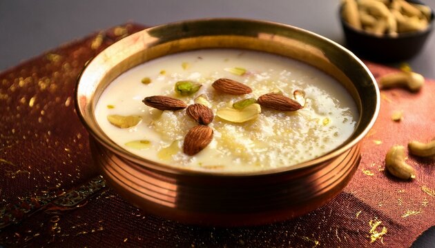 Rice Kheer Indian an Pakistan. ai generated