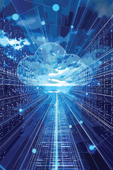 Cloud Computing Technology Driving Investment Growth and Profitability in New Normal Economy