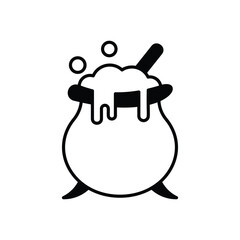 Witches Brew icon vector stock illustration