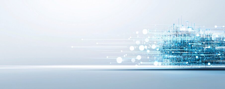 Modern website layout with parallax scrolling effect, trendy web design feature, immersive user experience.