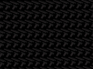 Abstract futuristic dark black background with wave design. Realistic 3d wallpaper with luxurious flowing lines. Perfect background for posters, websites, brochures, banners, applications, etc.