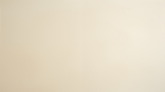 Smooth Cream Paper Background Minimalistic Beige Flat Surface