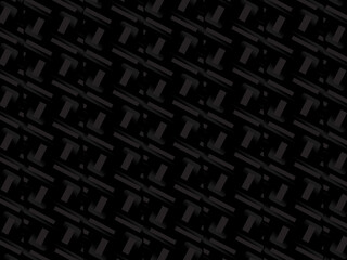 Abstract futuristic dark black background with wave design. Realistic 3d wallpaper with luxurious flowing lines. Perfect background for posters, websites, brochures, banners, applications, etc.