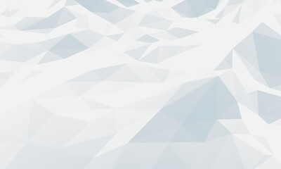 Abstract ice surface background. Low poly ice mountain.