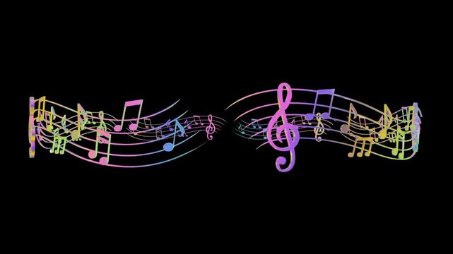 Music Note video looping