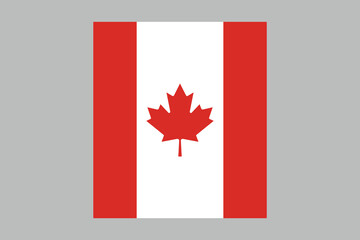 Canada flag, The flag of Canada, National Canada flag, vector illustration of Canada flag, National flag of Canada, Happy Canada Day, Canada leaf, Red maple leaf
