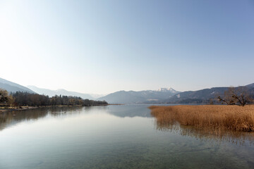 Panorama of lake Tegernsee, Bavaria, Germany